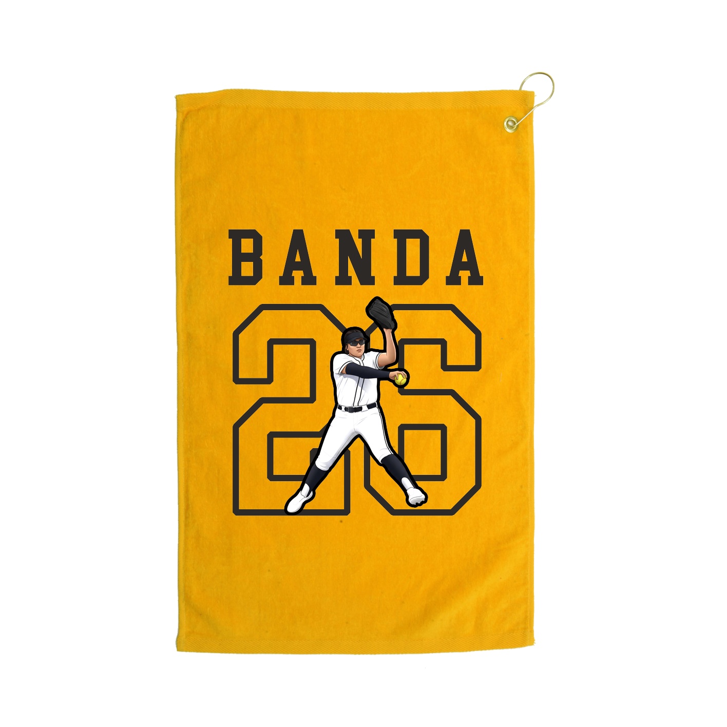 Golf Towel — Shirsey in Gold