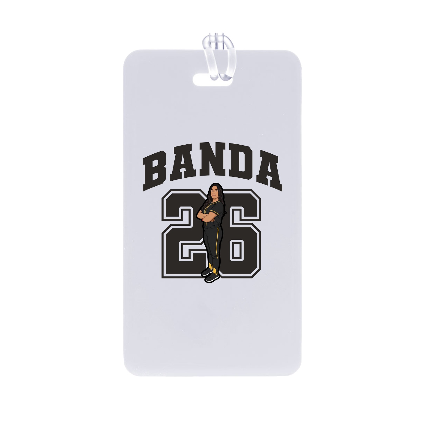 Bag Tag — Number in Classic