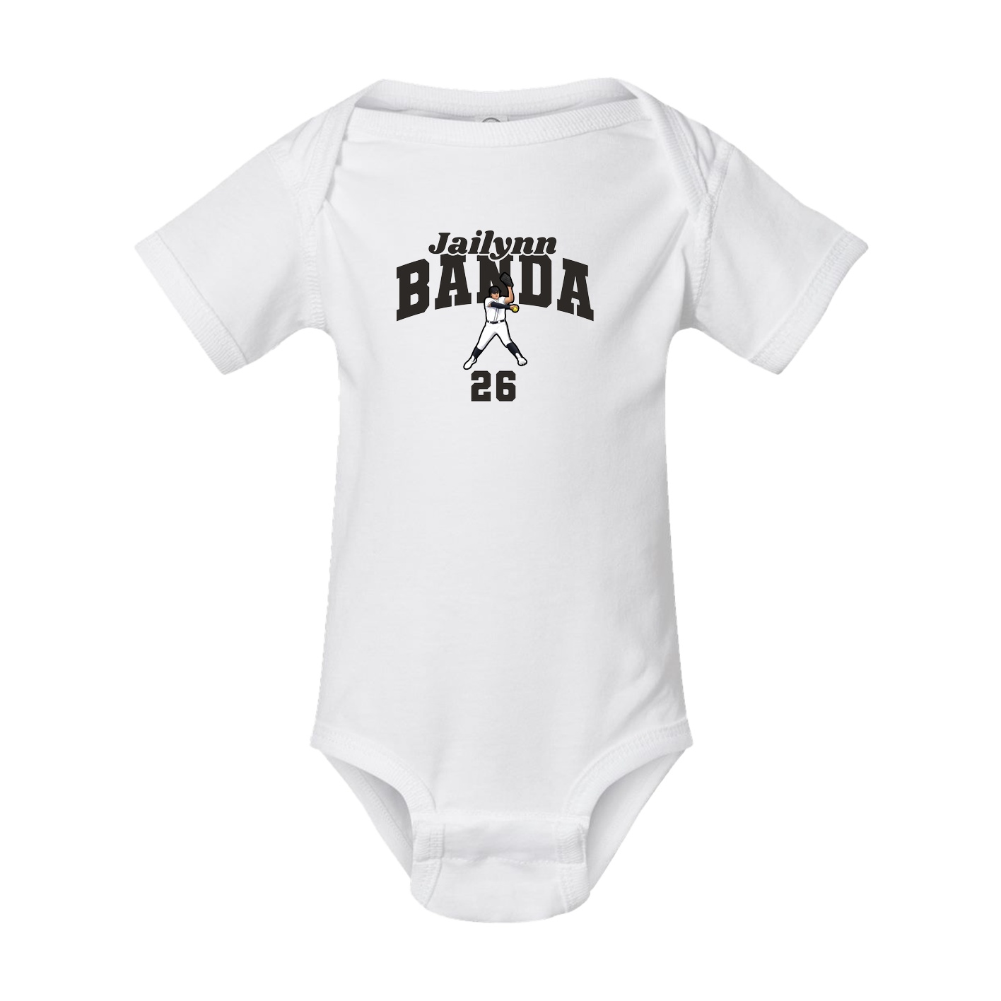 Baby Onesie — Signature Arch in White