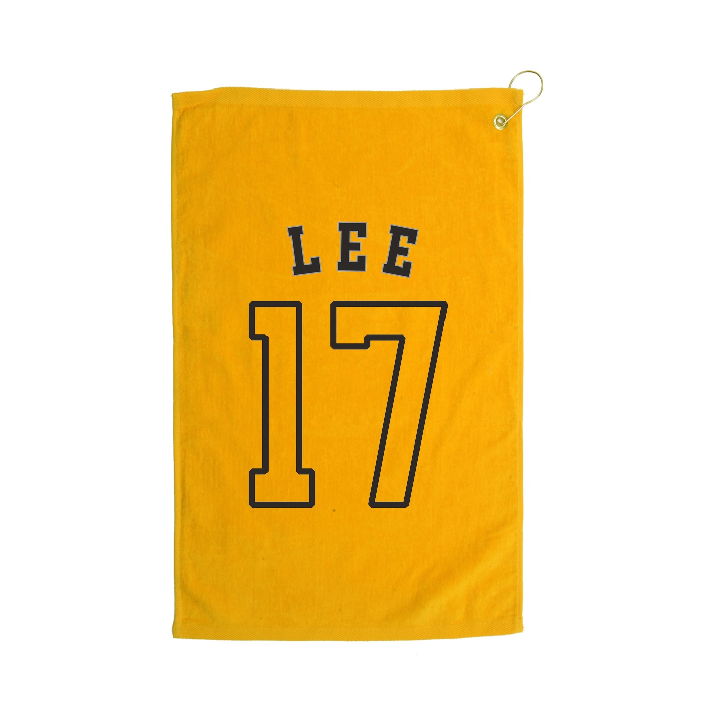 Golf Towel — Shirsey Arch in Gold