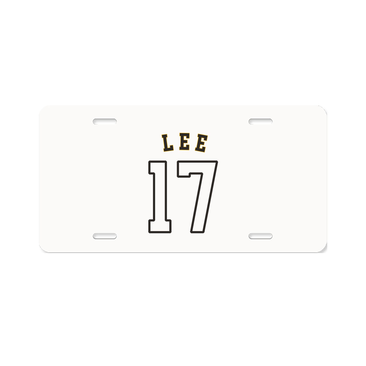 License Plate — Shirsey Arch in Classic