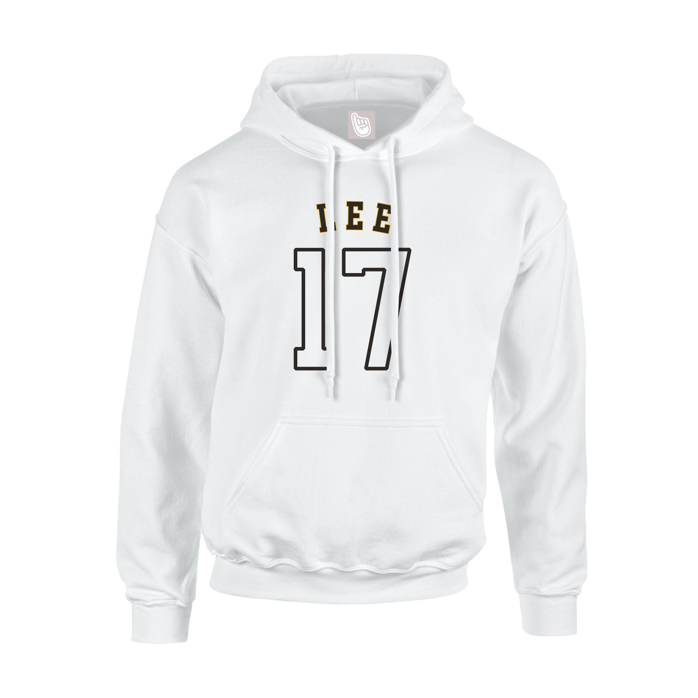 Hoodie — Shirsey Arch in White