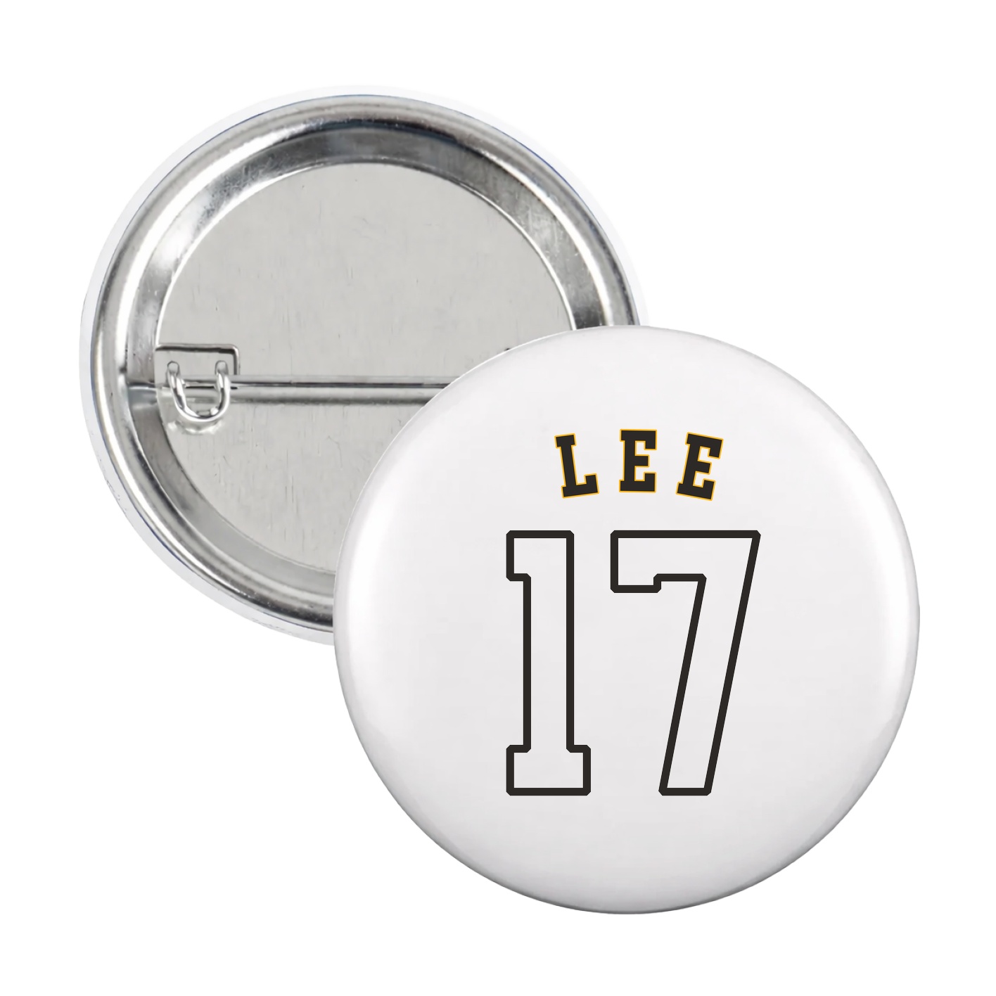 Game Day Button — Shirsey Arch in White