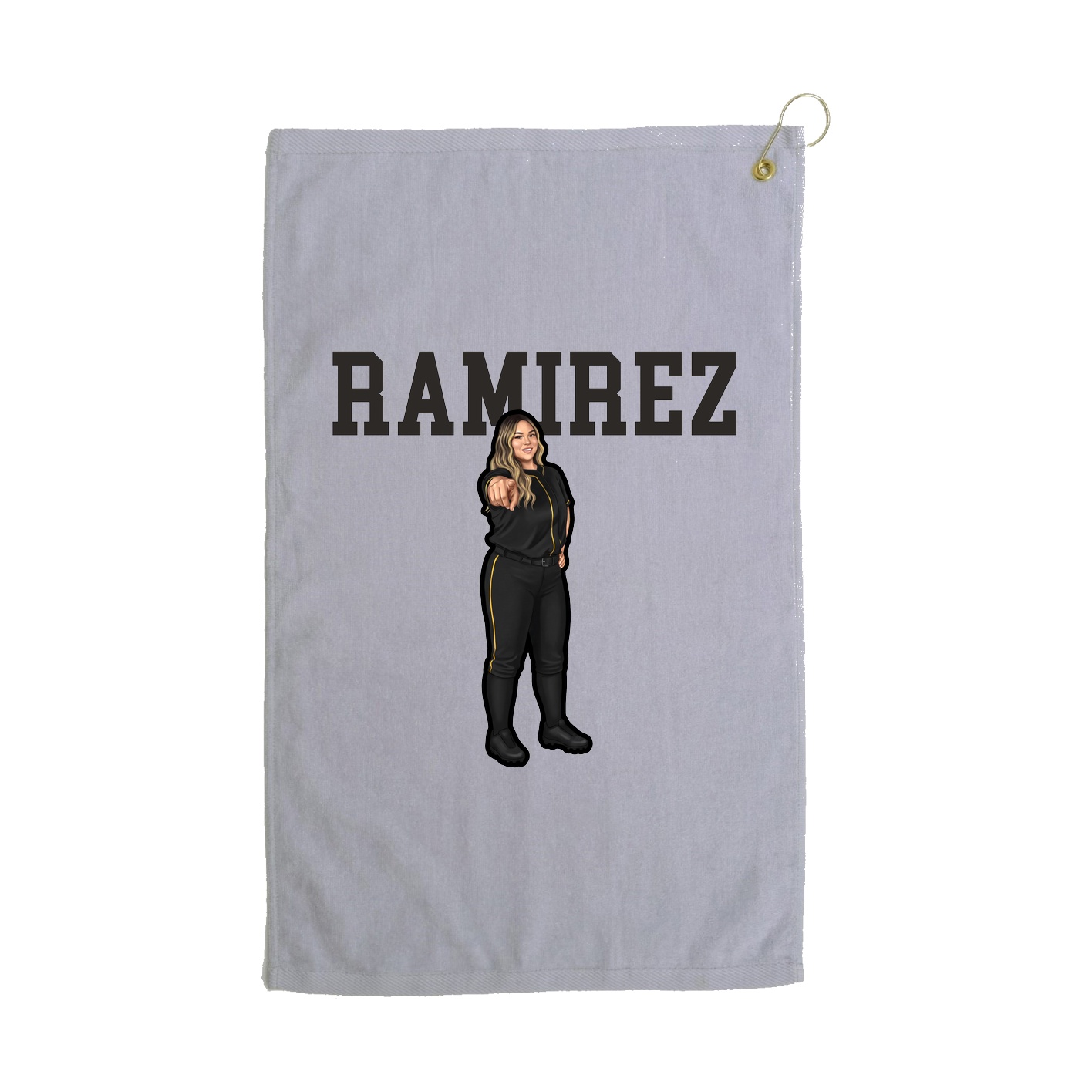Golf Towel — Shirsey in Grey
