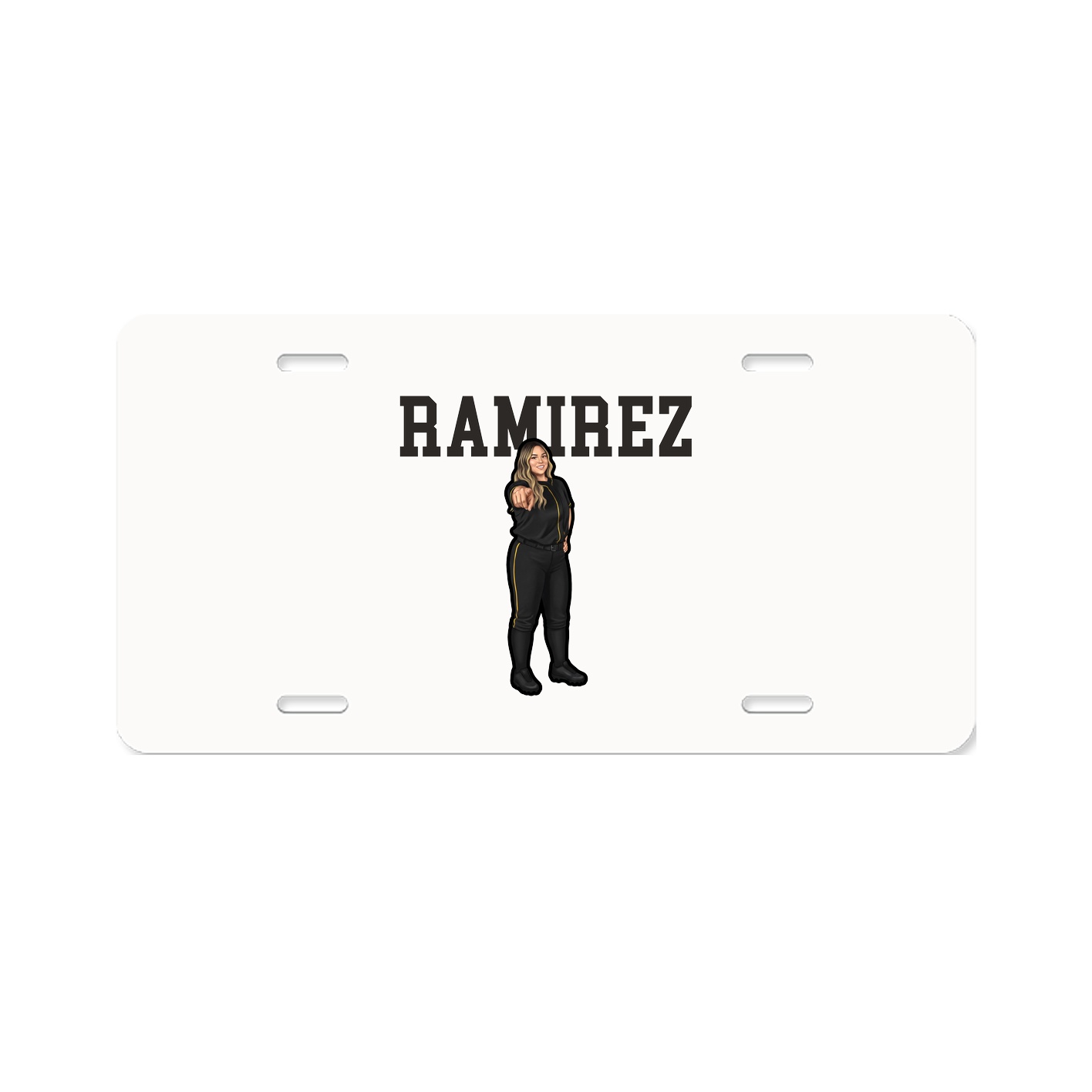 License Plate — Shirsey in Classic