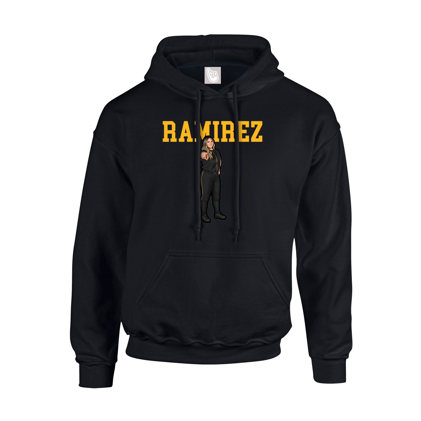 Hoodie — Shirsey in Black