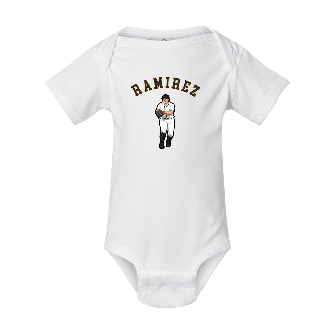 Baby Onesie — Shirsey Arch in White