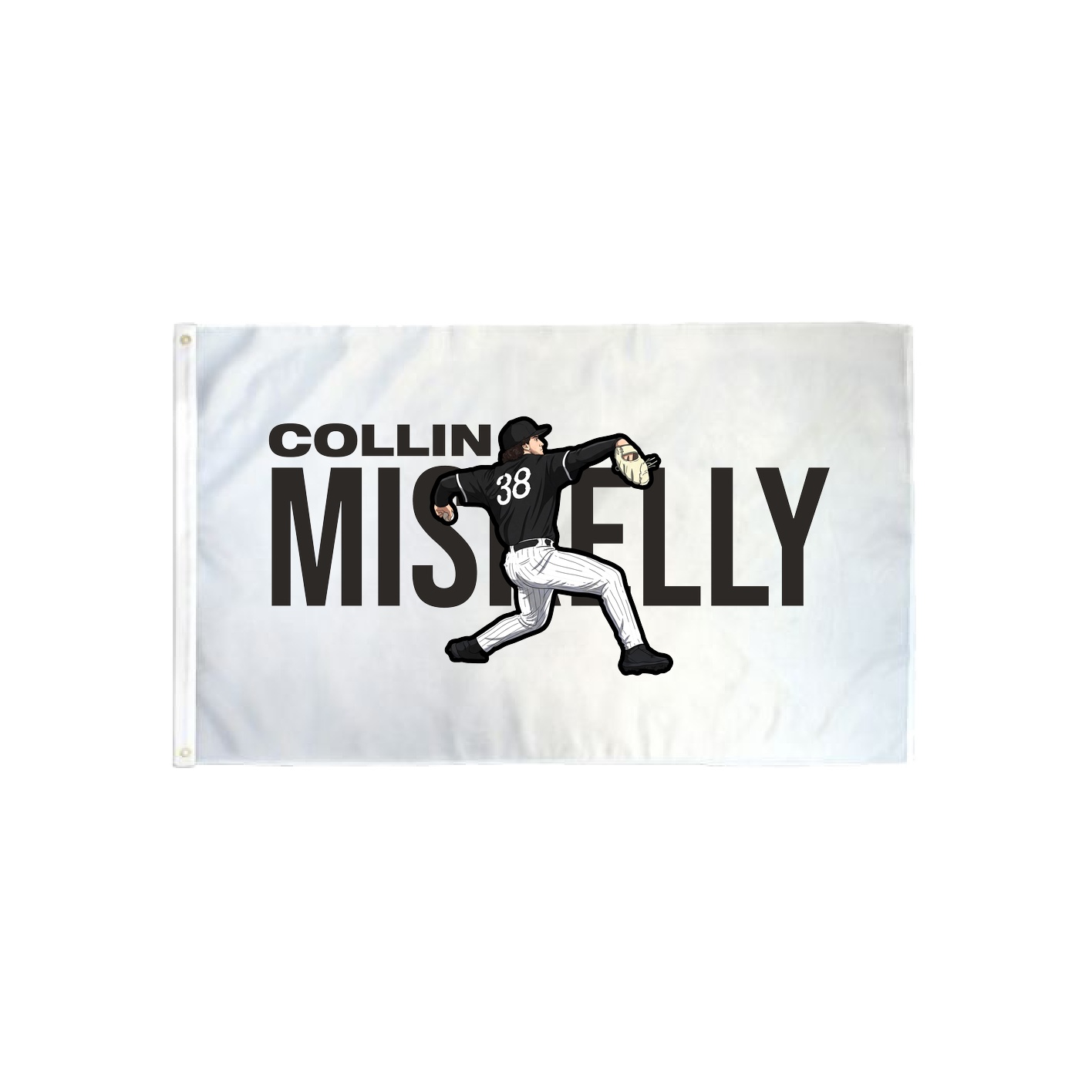 3x5 Flag — Player Name in Classic