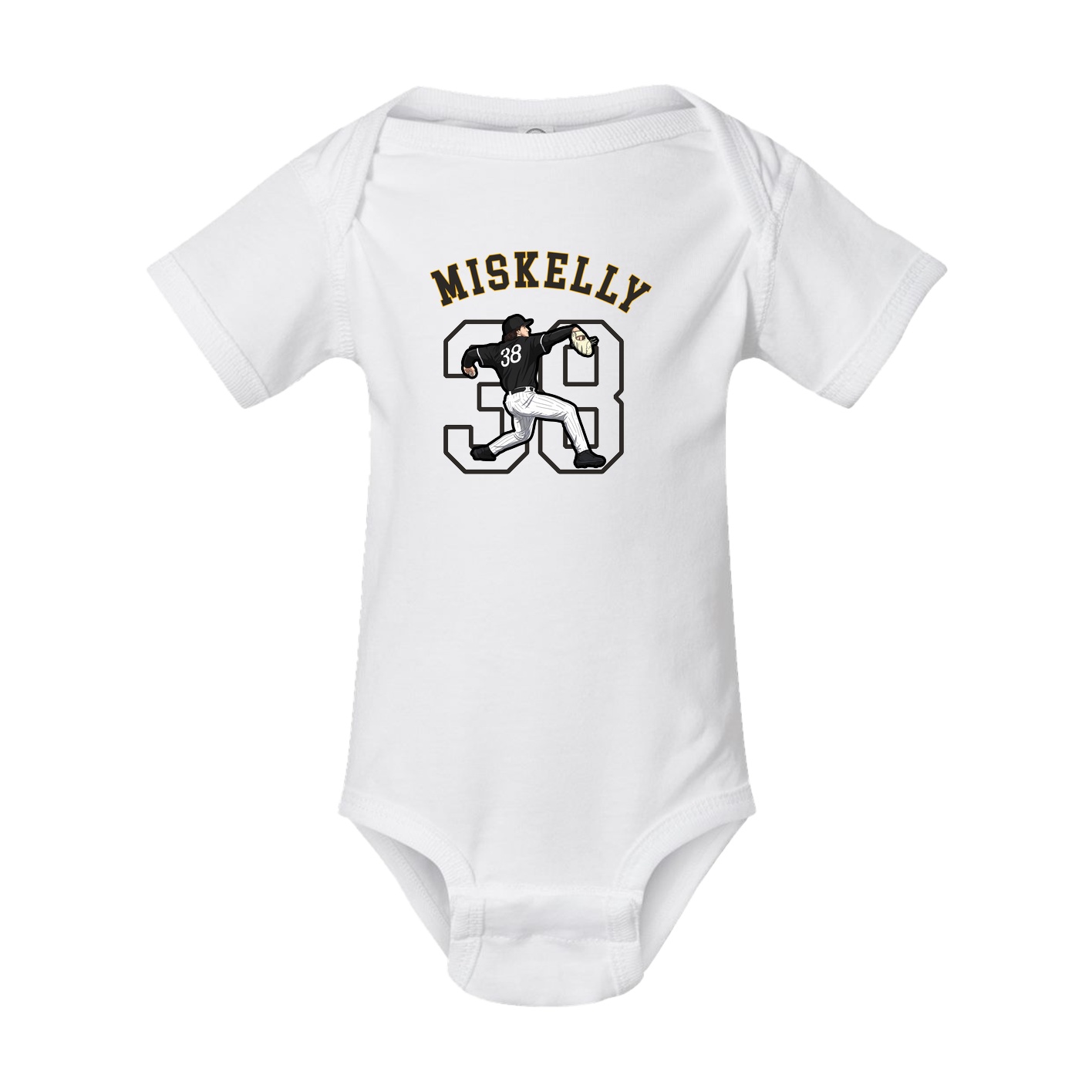 Baby Onesie — Shirsey Arch in White