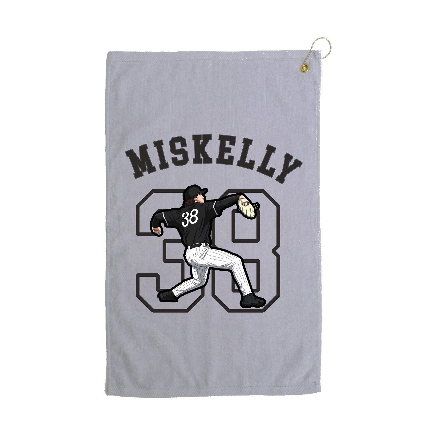 Golf Towel — Shirsey Arch in Grey