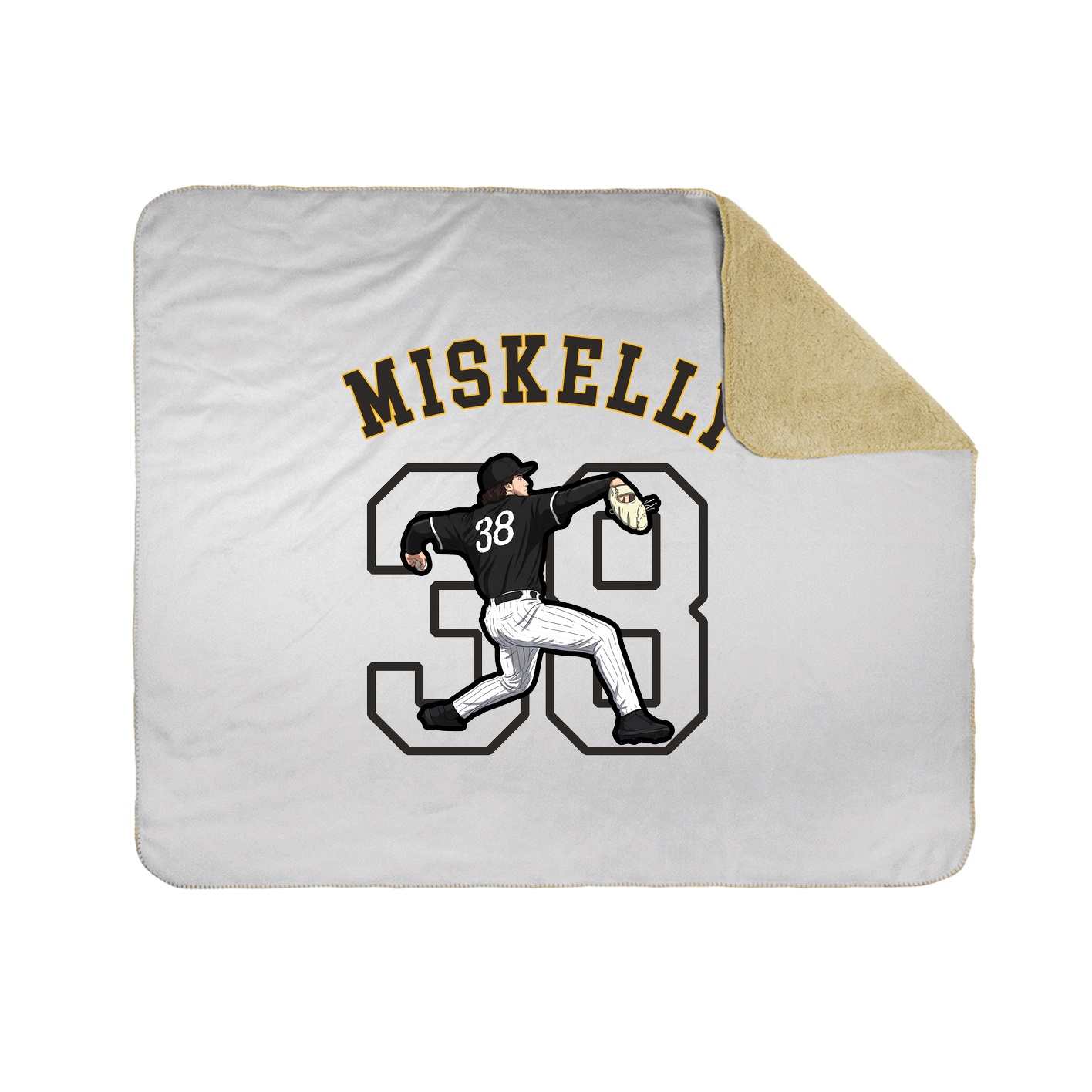 Throw Blanket — Shirsey Arch in White