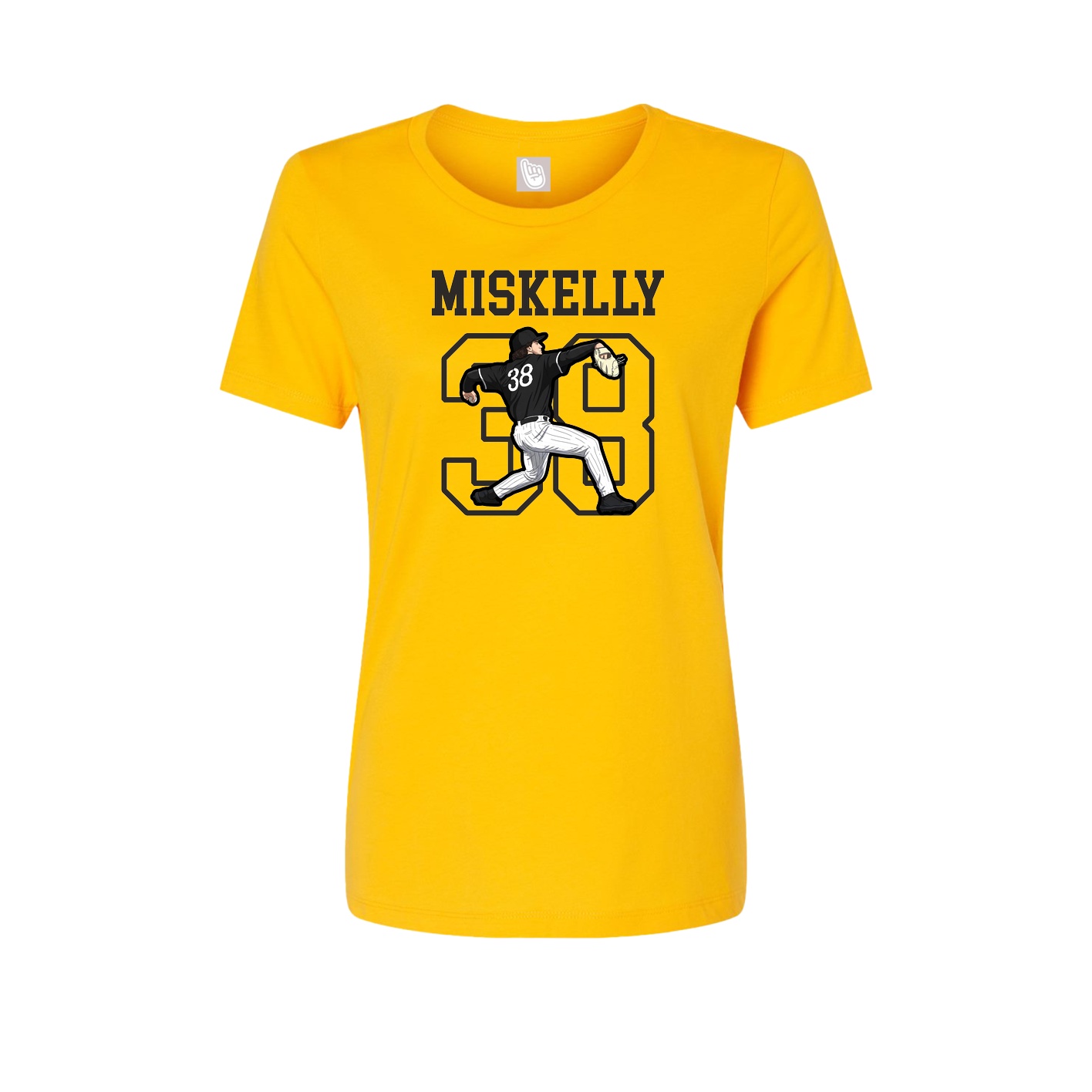 Fitted Women's Tee — Shirsey in Gold