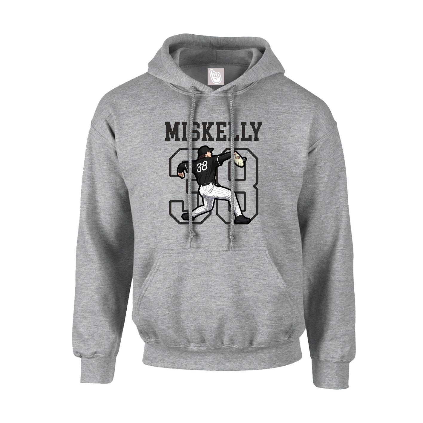 Hoodie — Shirsey in Grey