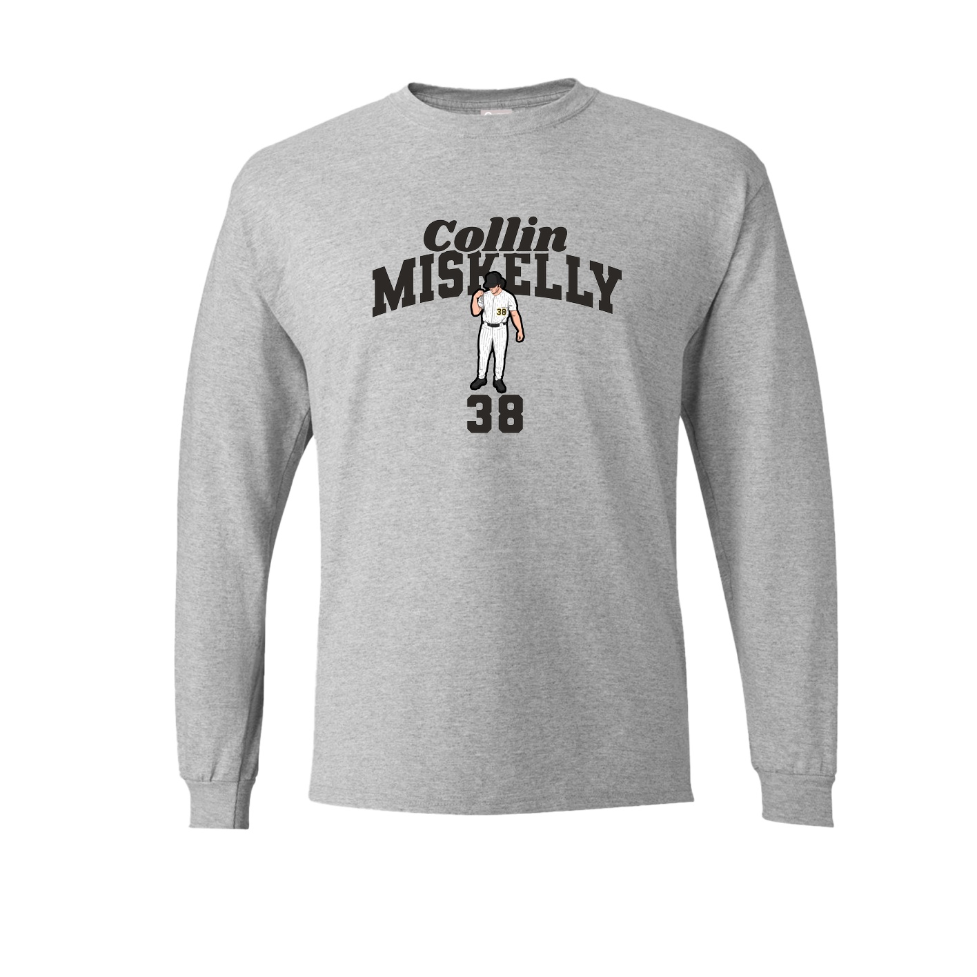 Long Sleeve Tee — Signature Arch in Grey