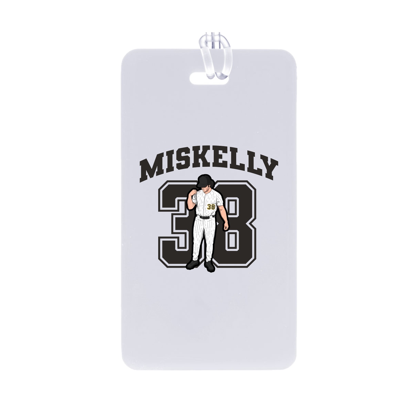 Bag Tag — Number in Classic