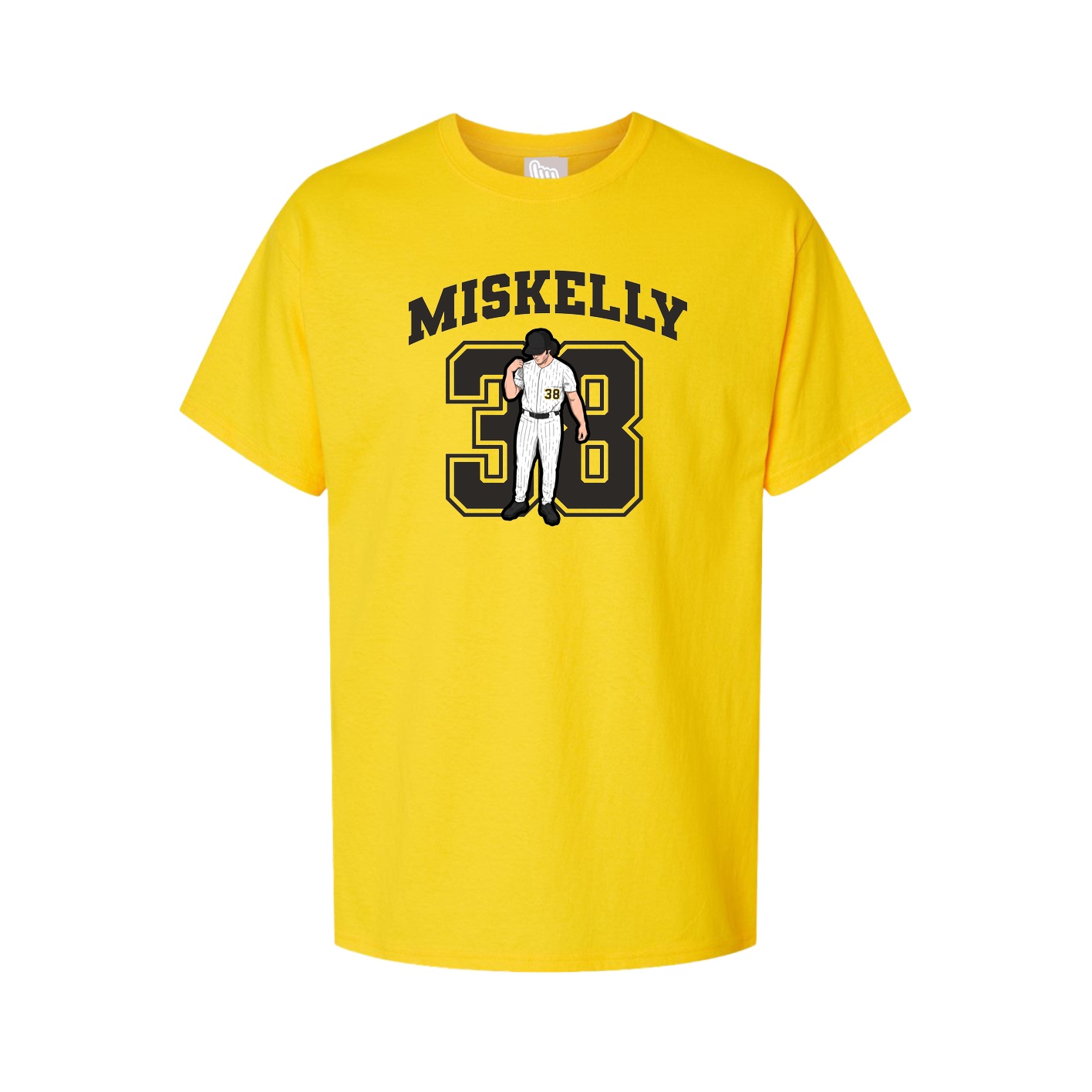 Youth Tee — Number in Gold