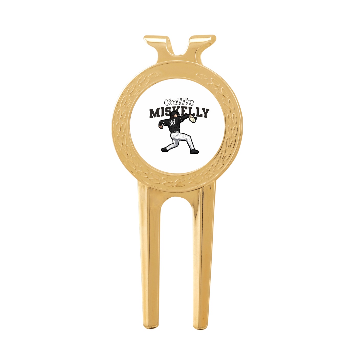 Divot Tool with Ball Marker — Name Arch in Classic