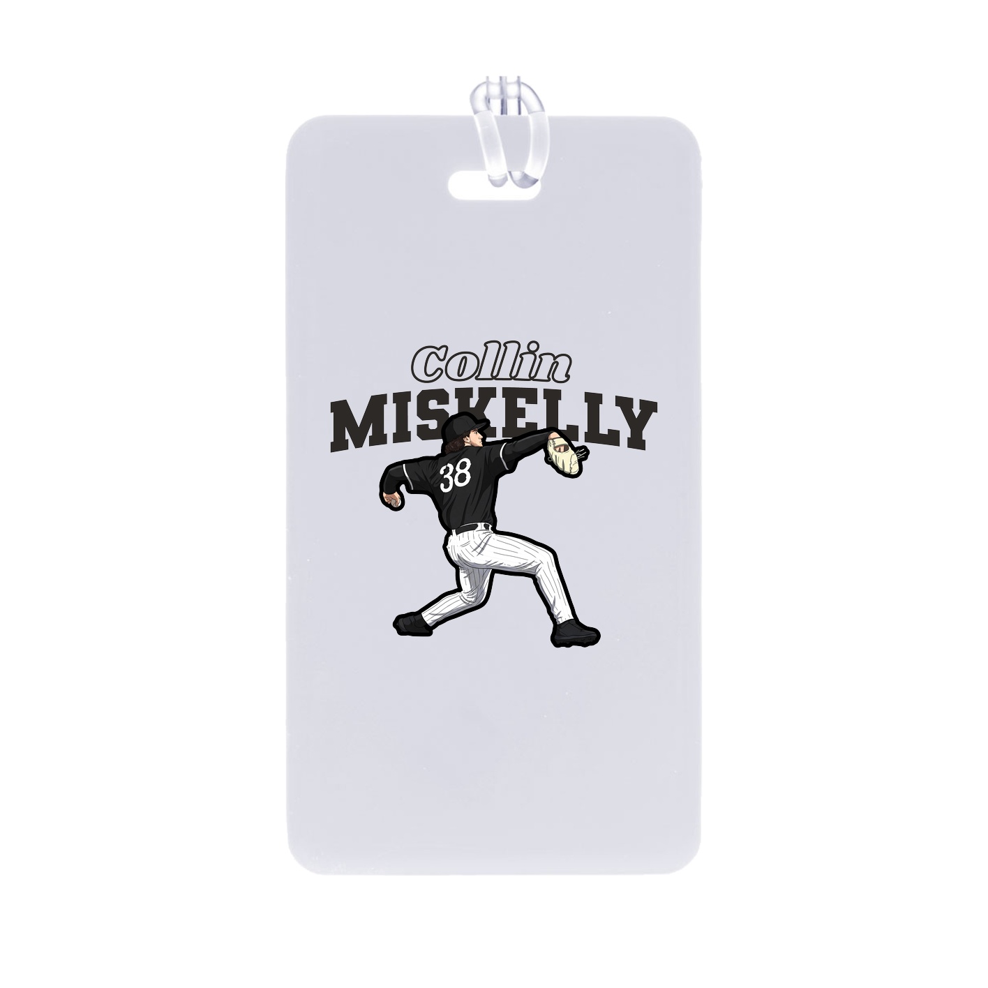 Bag Tag — Name Arch in Classic