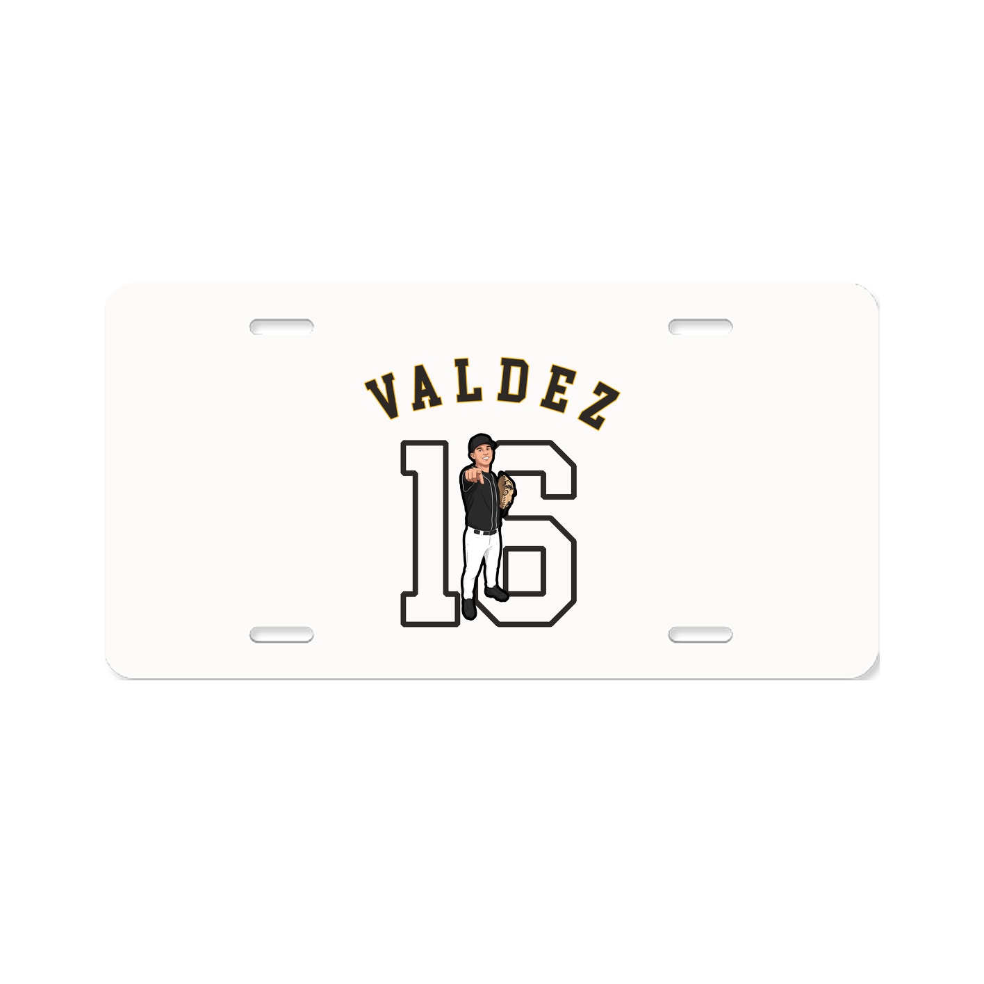 License Plate — Shirsey Arch in Classic