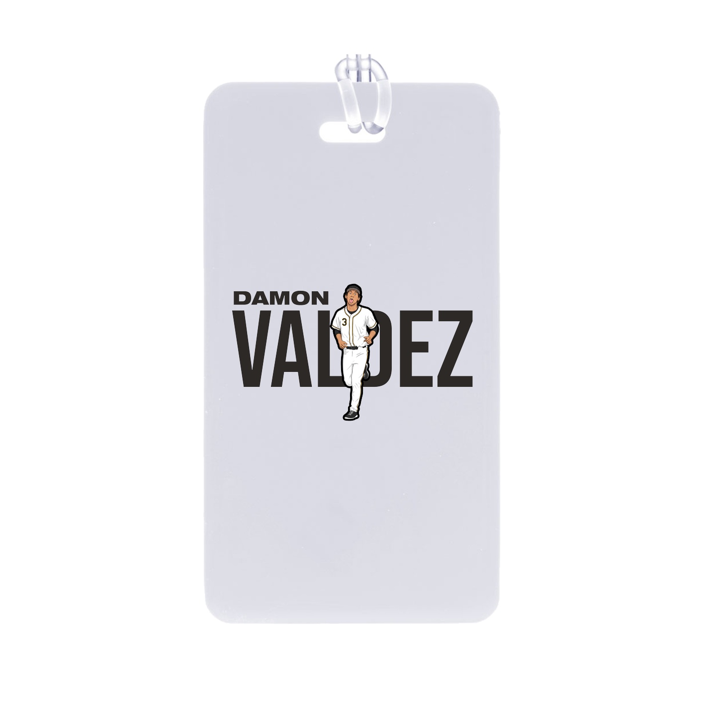 Bag Tag — Player Name in Classic