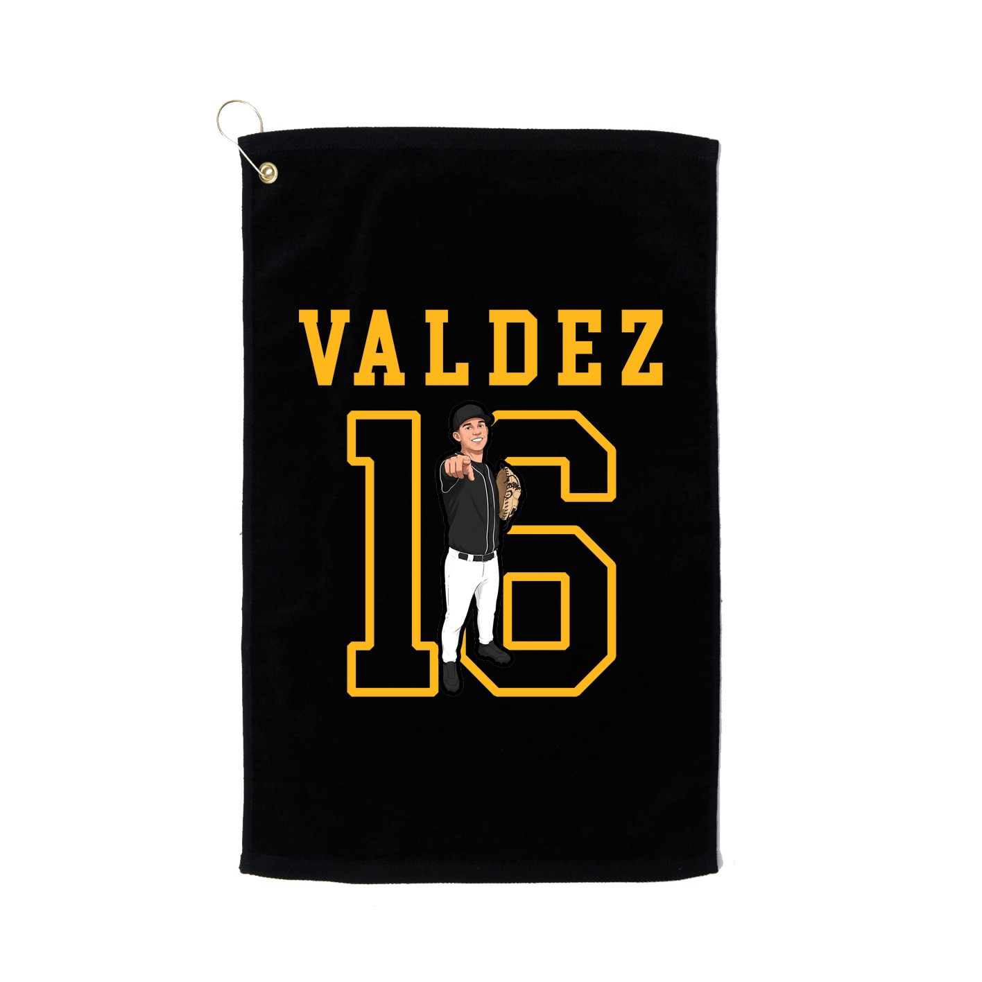 Golf Towel — Shirsey in Black