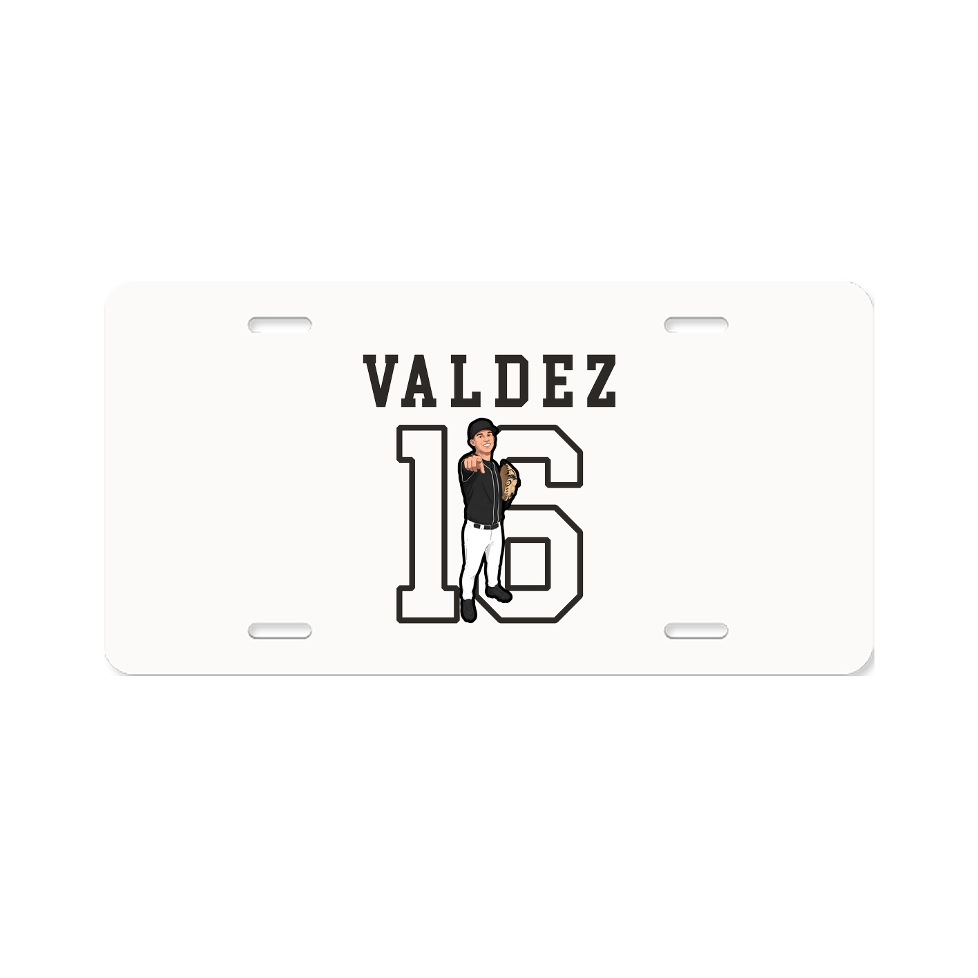 License Plate — Shirsey in Classic