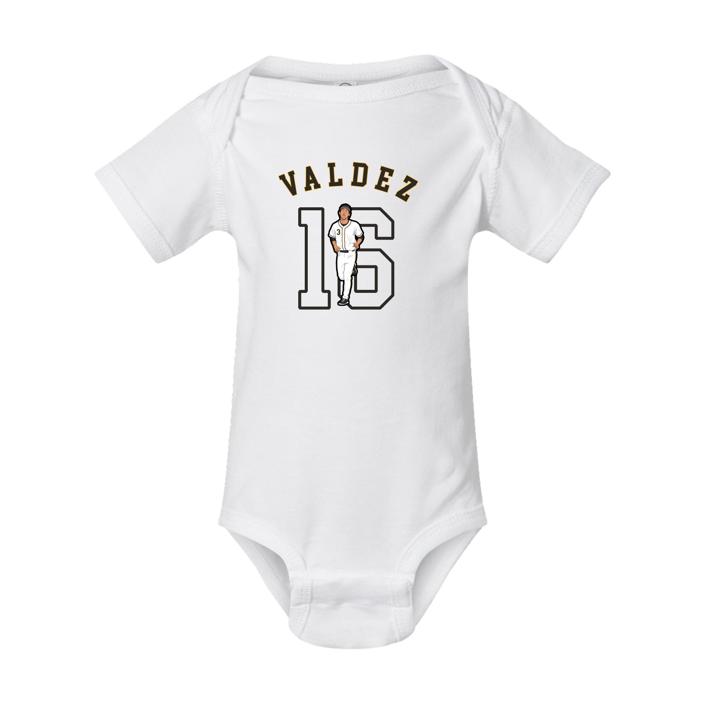 Baby Onesie — Shirsey Arch in White