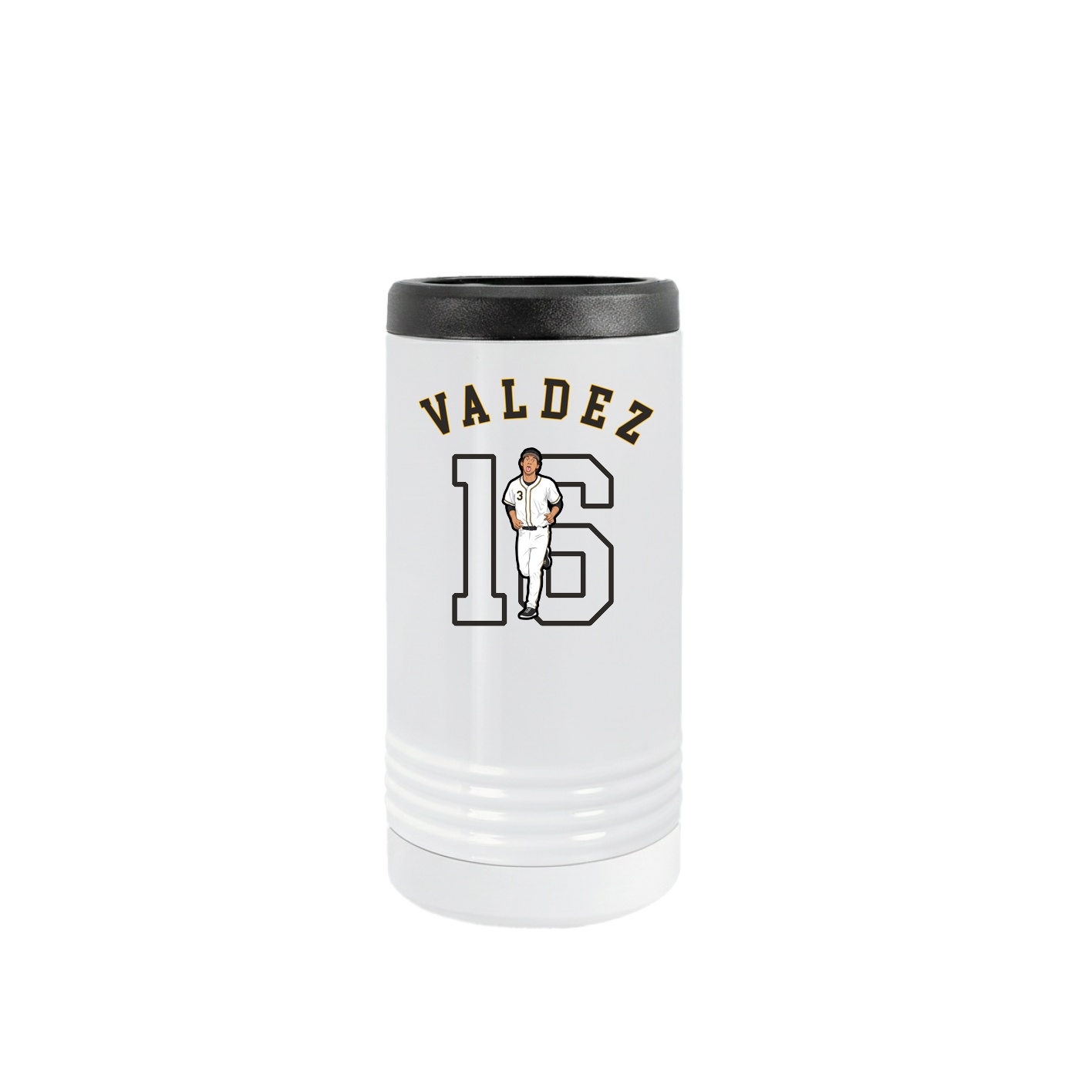 Slim Beverage Holder — Shirsey Arch in White