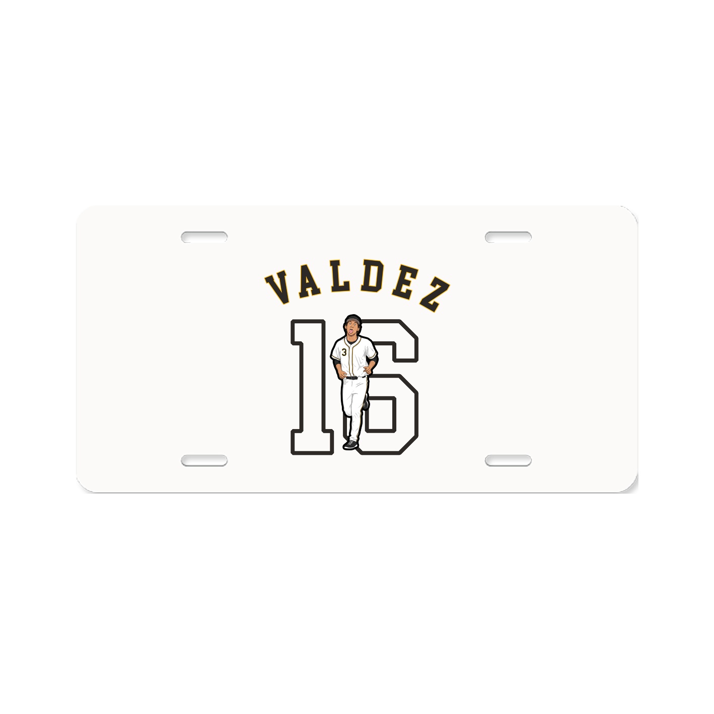 License Plate — Shirsey Arch in Classic