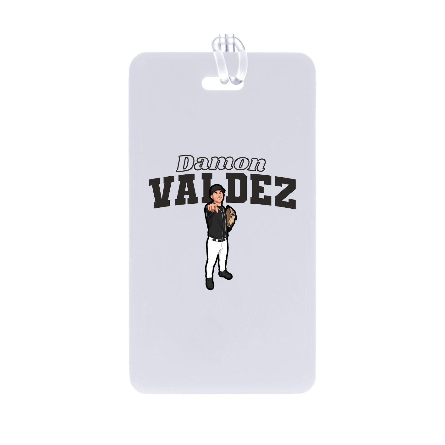 Bag Tag — Name Arch in Classic