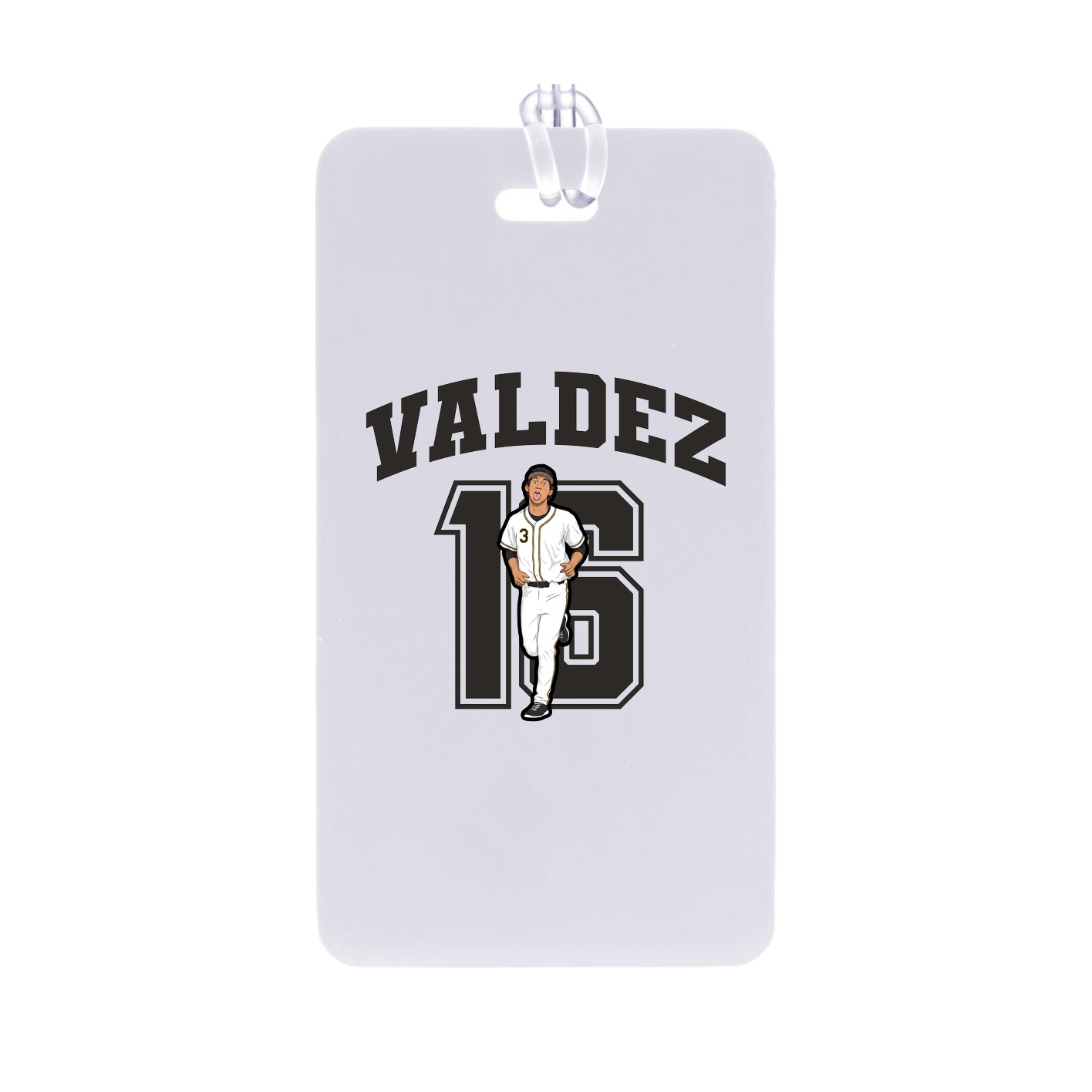 Bag Tag — Number in Classic