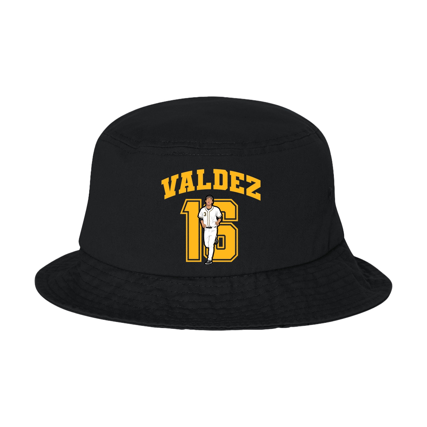 Bucket Cap — Number in Black