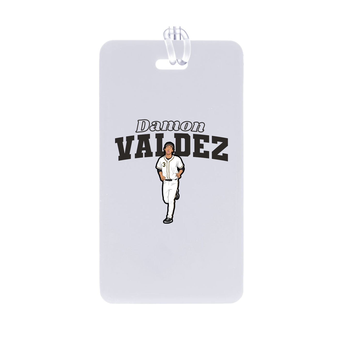 Bag Tag — Name Arch in Classic