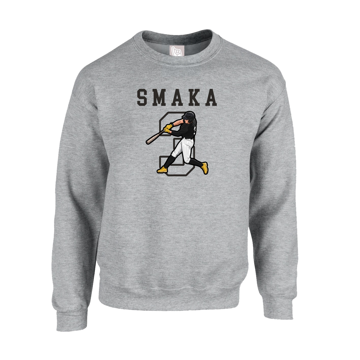 Fleece Crew — Shirsey in Grey
