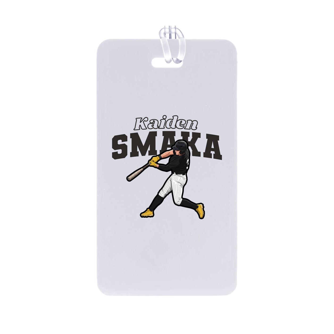 Bag Tag — Name Arch in Classic