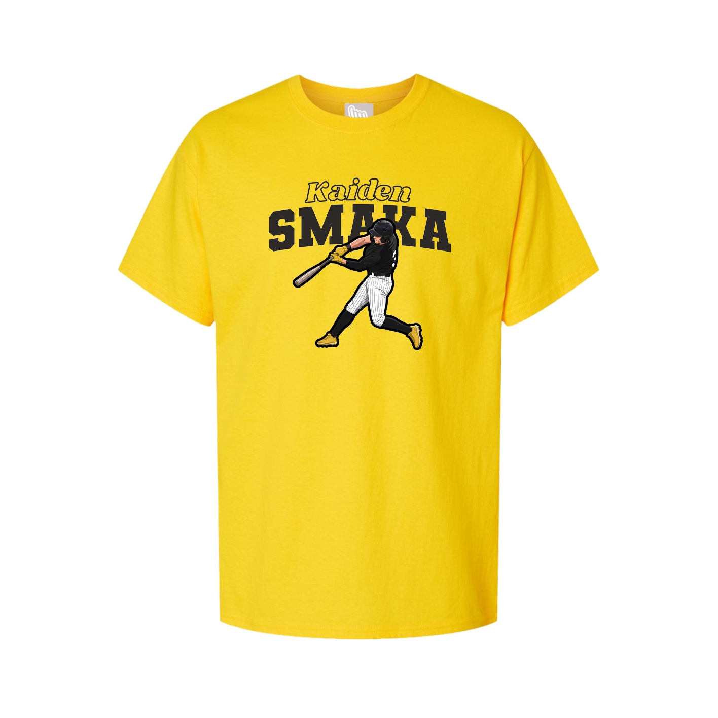 Tee — Name Arch in Gold