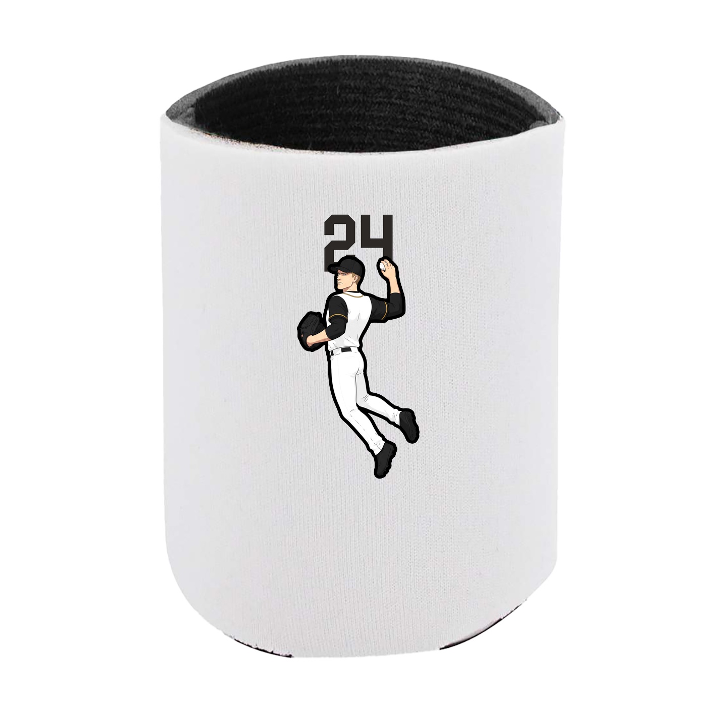 Can Holder — Number Top in White