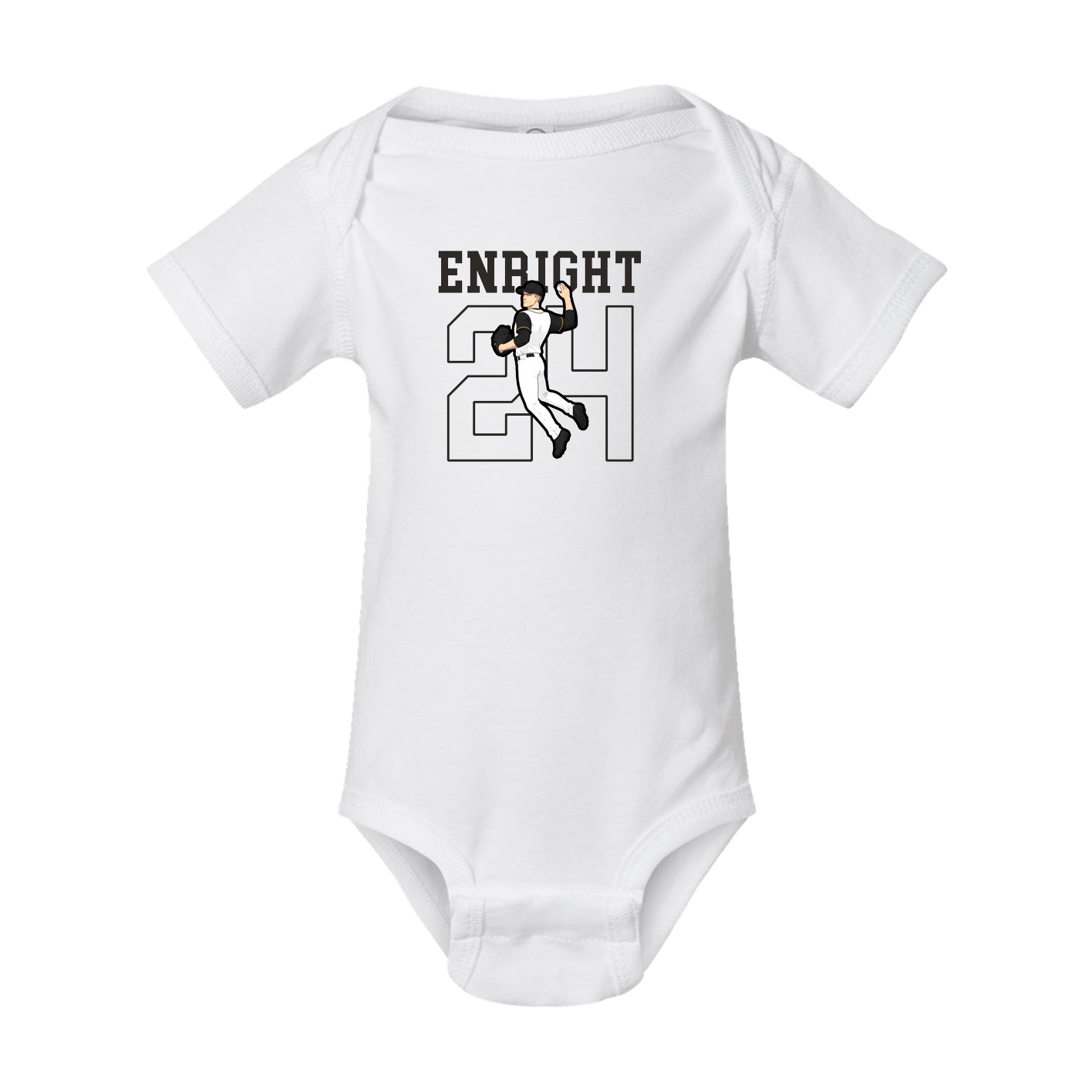 Baby Onesie — Shirsey in White