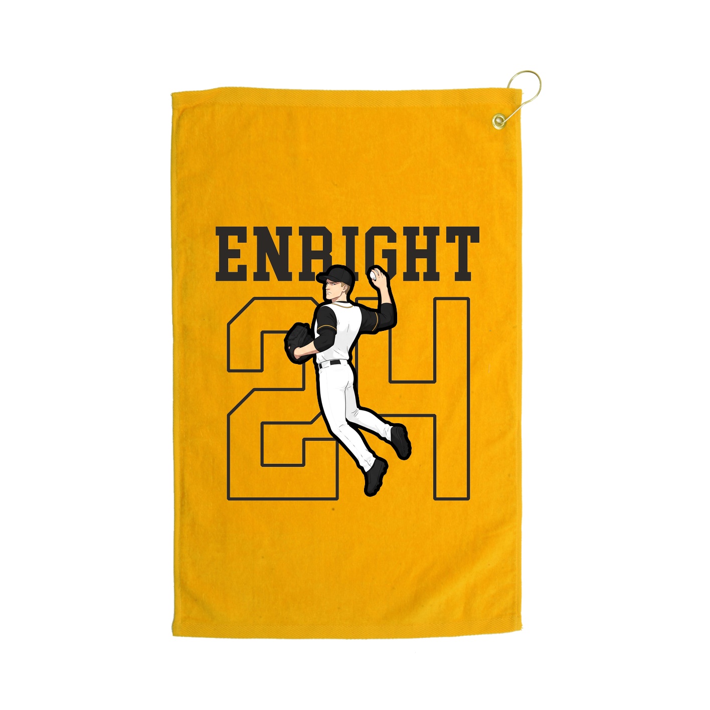 Golf Towel — Shirsey in Gold