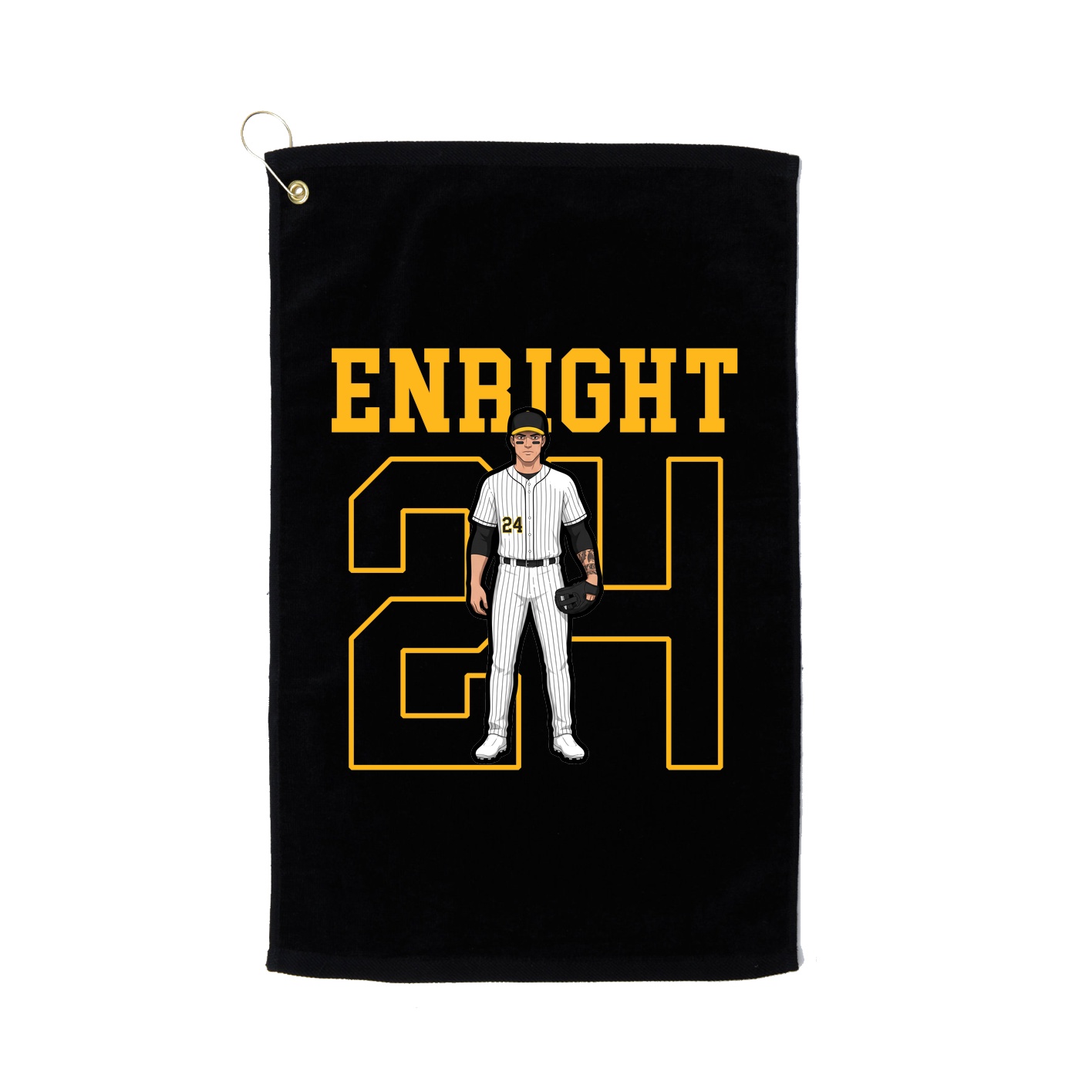 Golf Towel — Shirsey in Black