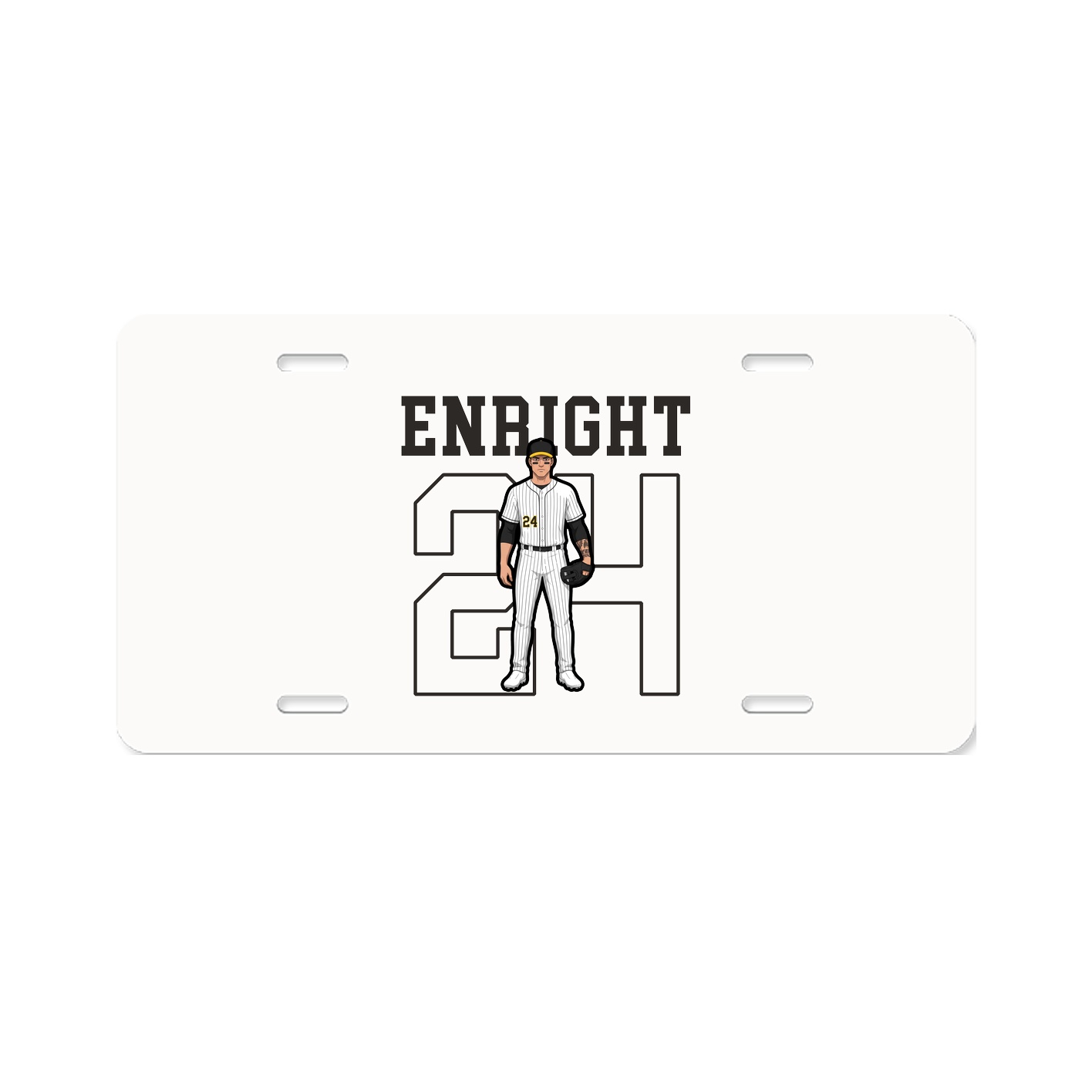 License Plate — Shirsey in Classic