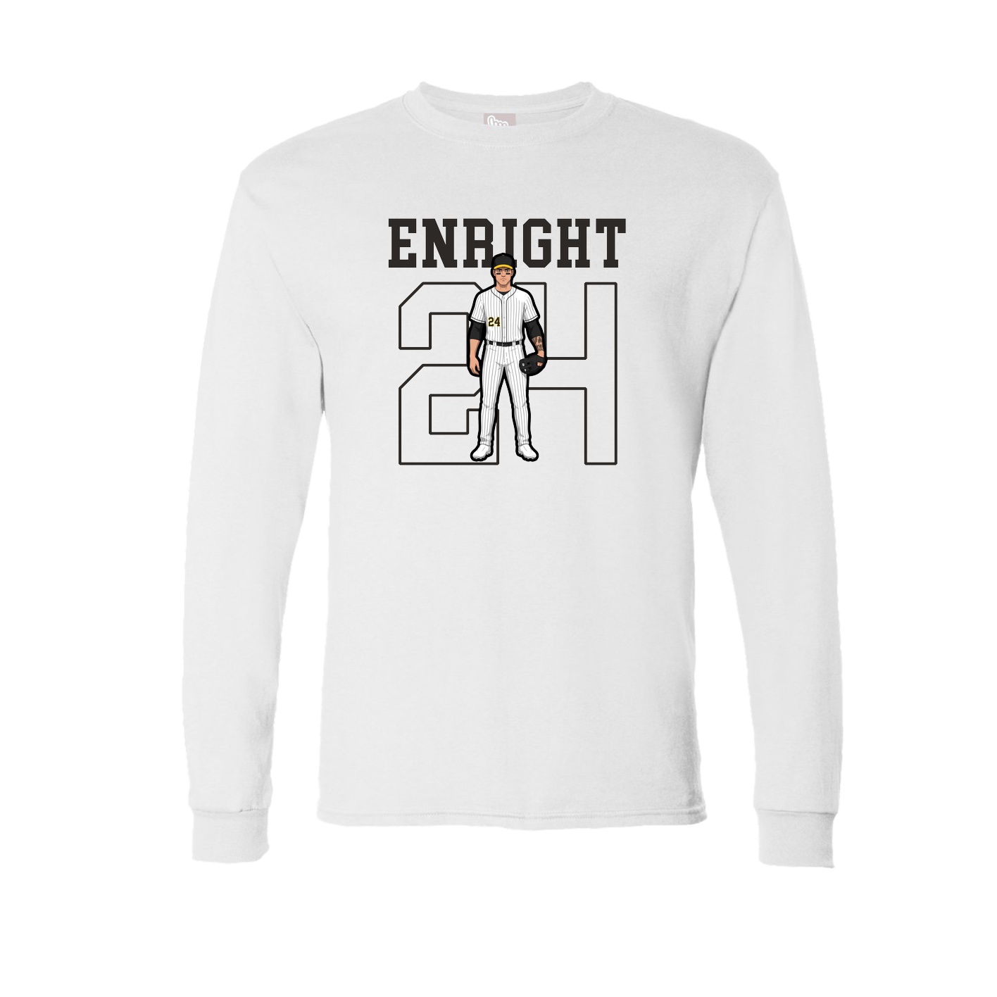 Long Sleeve Tee — Shirsey in White