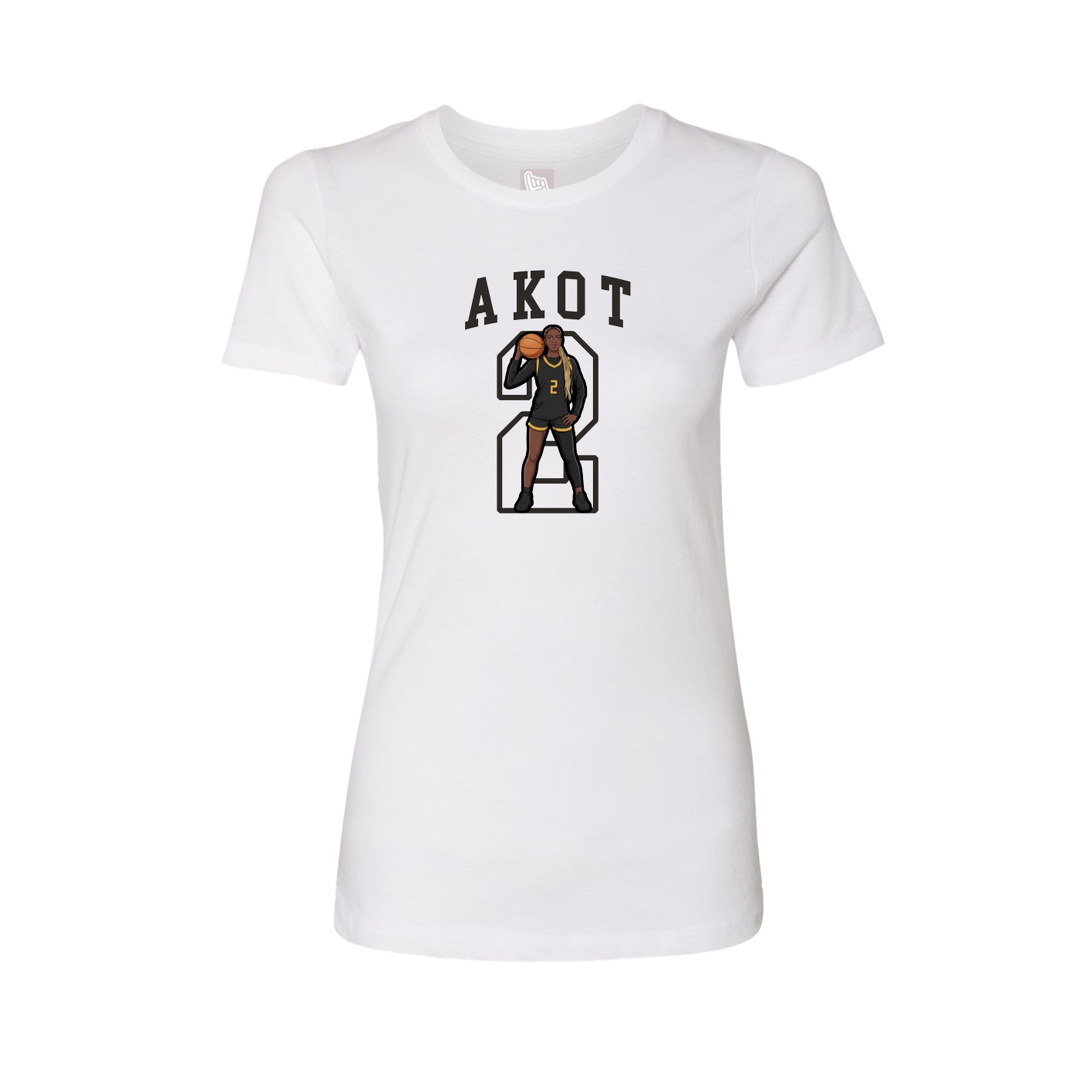 Fitted Women's Tee — Shirsey in White