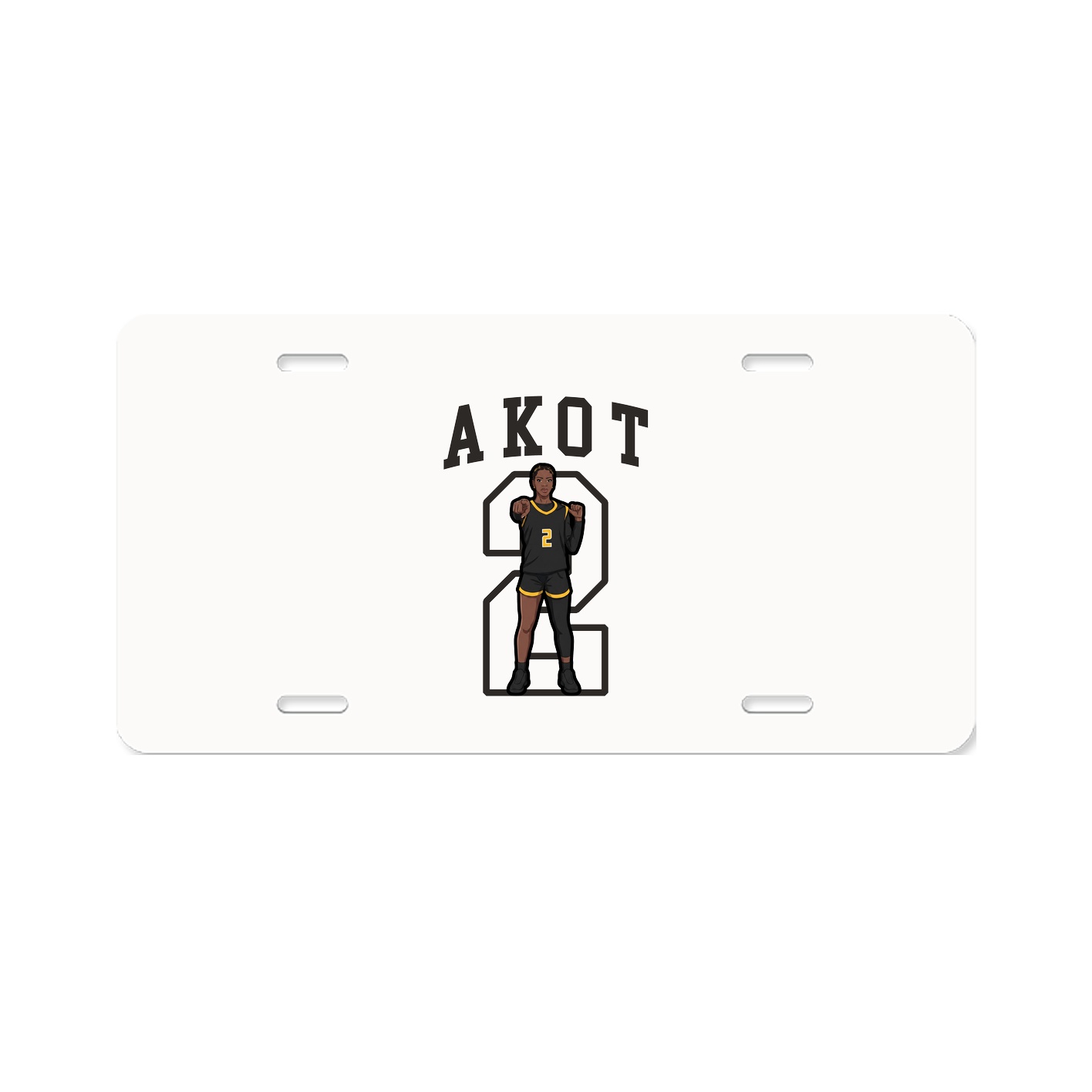 License Plate — Shirsey in Classic