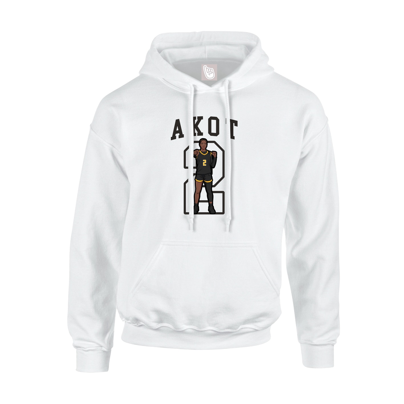 Youth Hoodie — Shirsey in White