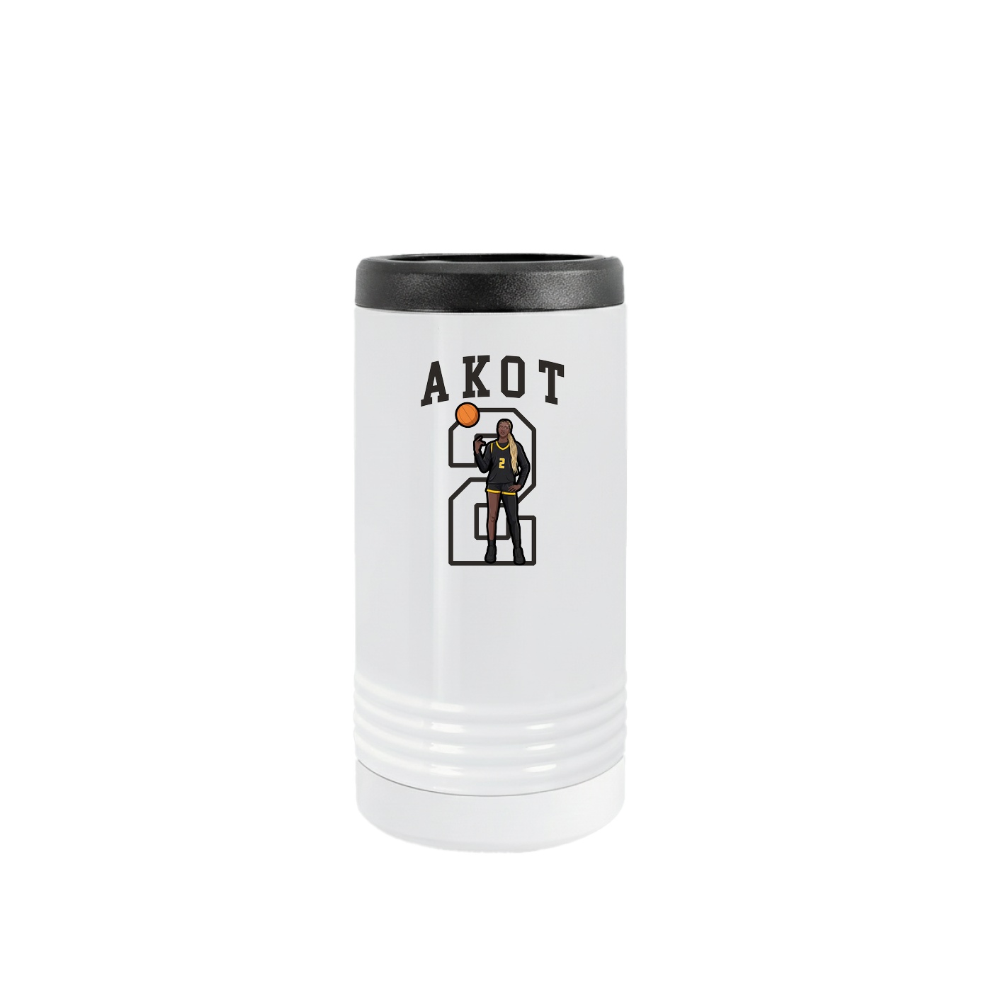 Slim Beverage Holder — Shirsey in White