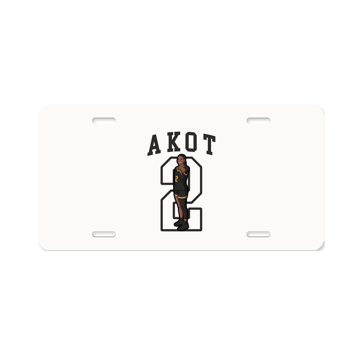 License Plate — Shirsey in Classic