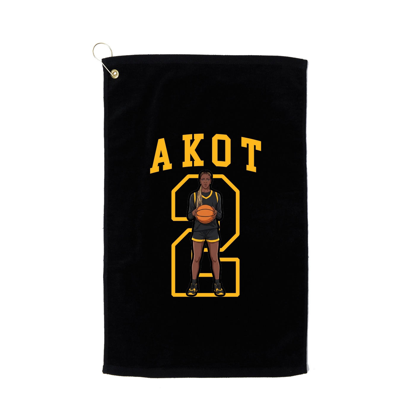 Golf Towel — Shirsey in Black