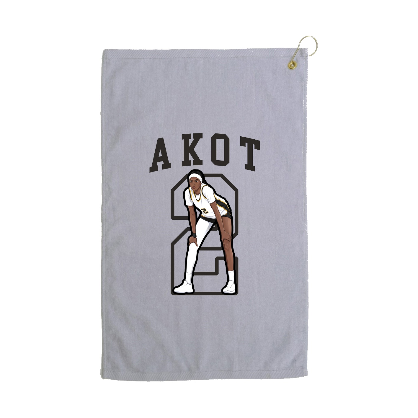 Golf Towel — Shirsey in Grey