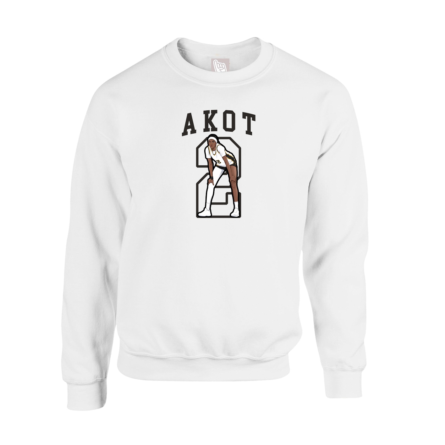 Fleece Crew — Shirsey in White